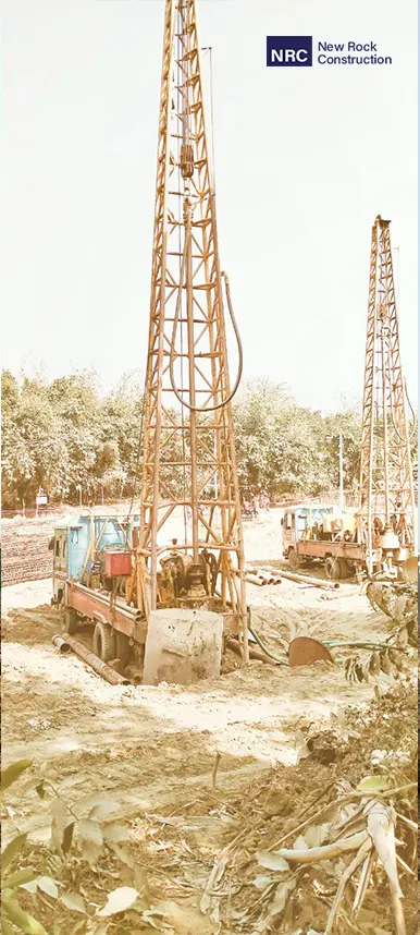 Rotary Piling | Advanced Pile Solutions | New Rock Construction Bihar