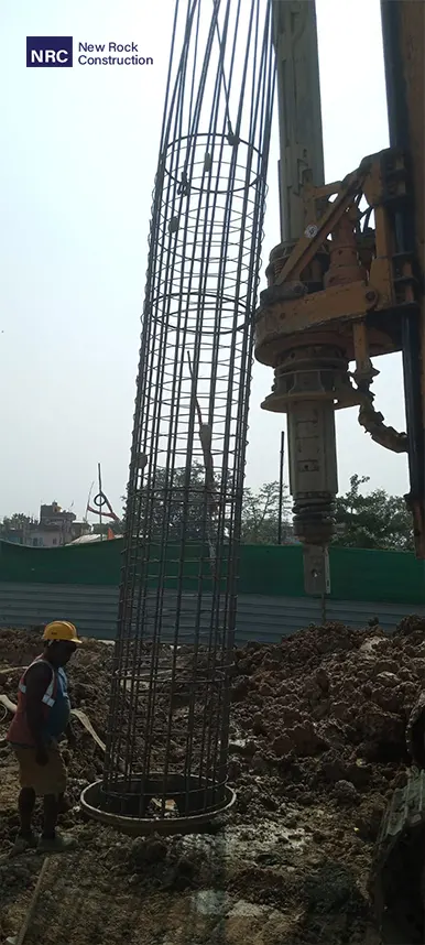 Rotary Piling | Advanced Pile Solutions | New Rock Construction Bihar